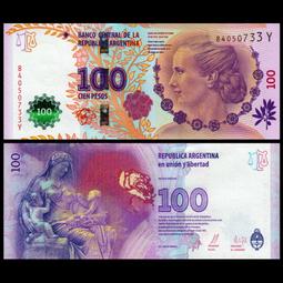 阿根廷100紙鈔 保真 歷史價格詳細信息