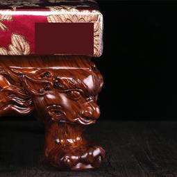 拜佛用品拜墊專用墊新中式佛堂跪墊寺廟雕花紅木拜凳家用 歷史價格詳細信息