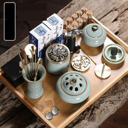 【熱賣】道家香爐陶瓷八卦爐太極家用室內供佛供奉焚燒香爐香碗陽魚寺廟 歷史價格詳細信息