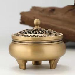 銅香爐家用黃銅香爐室內燒香爐供奉財神香爐祠堂寺院三足香爐大號 歷史價格詳細信息
