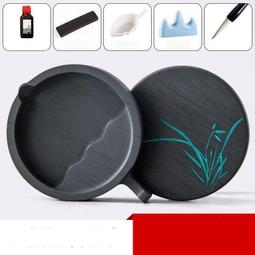 六品堂硯臺肇慶端硯多功能書法實用硯原石天然宋坑硯臺端硯文房四寶硯臺套裝 歷史價格詳細信息