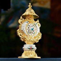 【八寶吉祥】鋁合金 雙面 佛卡 唐卡 經文/咒輪 [52002] 歷史價格詳細信息