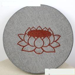 亞麻蓮花蒲團刺繡蒲墊菩蓮方形禪修墊大拜墊瑜伽圓形榻榻米打坐墊 歷史價格詳細信息