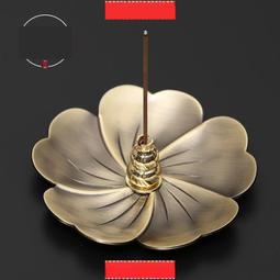 純銅盤香香薰爐家用室內香盤香托仿古線香爐書房櫻花檀香盤香爐[供奉] 歷史價格詳細信息