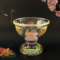 八吉祥高腳供水杯藏傳佛教家用佛前凈水杯密宗法器七供杯擺件大號 歷史價格詳細信息