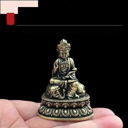 【熱賣】菩薩金屬工藝品佛佛像古玩銅佛像銅器小擺件文殊藏傳藏傳仿古擺件 歷史價格詳細信息