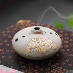 【熱賣】創意香插家用室內檀香爐純銅托盤線香爐托盤香道沉香黑檀木香座盤 歷史價格詳細信息