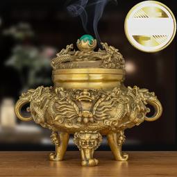 全銅熏香爐仿古大明宣德爐帶蓋熏香爐家用香道擺件點盤香檀香供佛 歷史價格詳細信息