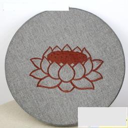 亞麻蓮花蒲團刺繡蒲墊菩蓮方形禪修墊大拜墊瑜伽圓形榻榻米打坐墊 歷史價格詳細信息