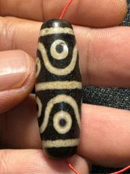 至純天珠牙黃滿朱砂地門四眼老天珠韓庚同款天珠！對比價格！皮殼120 歷史價格詳細信息