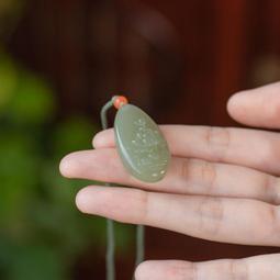 天然和田玉晴水降魔杵新貨 油潤細膩顏色漂亮雕工精緻diy配飾 歷史價格詳細信息