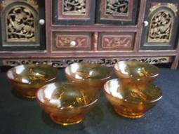 早期玻璃器皿(五件分售價格不一)［ 購買前請先詢問勿下標］ 歷史價格詳細信息