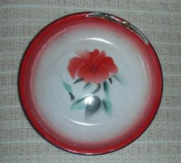 早期瓷盤收藏《鯉魚瓷盤 陶瓷盤》直徑約16cm,高約3.5cm 【CS超聖文化讚】 歷史價格詳細信息