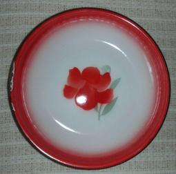 早期瓷盤收藏《鯉魚瓷盤 陶瓷盤》直徑約16cm,高約3.5cm 【CS超聖文化讚】 歷史價格詳細信息