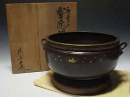 【竹風吹西】日本鐵壺 古美術-蒔繪螺鈿原木菸草盒 歷史價格詳細信息
