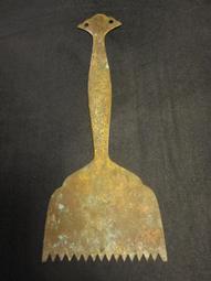 銅製 道士鈴 三叉鈴 中型  高6寸半 寬2寸半 歷史價格詳細信息