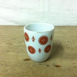 WH5991【四十八號老倉庫】全新 早期 台灣製 大同 黃色 閃光釉 描金 尖底 茶杯 蓋杯 150cc 有瑕 2蓋杯價 歷史價格詳細信息