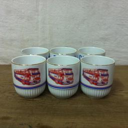 WH6181【四十八號老倉庫】全新 早期 台灣製 綠釉 茶杯 150cc 2杯價【懷舊收藏擺飾道具】 歷史價格詳細信息