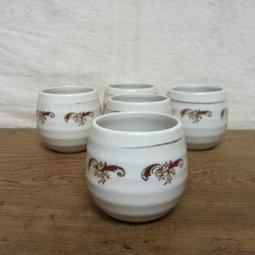 WH6394【四十八號老倉庫】全新 早期 台灣製 關東 青花 山水人家 蓋杯 茶杯 240cc 1蓋杯價 歷史價格詳細信息