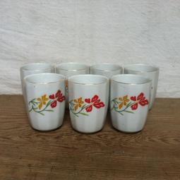 WH6394【四十八號老倉庫】全新 早期 台灣製 關東 青花 山水人家 蓋杯 茶杯 240cc 1蓋杯價 歷史價格詳細信息