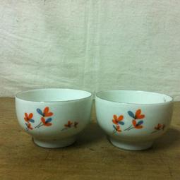 WH6419【四十八號老倉庫】全新 早期 台灣製 國際 花 茶杯 矮杯 200cc 有字 1杯價 歷史價格詳細信息