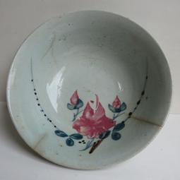 台灣 早期 碗公 加藤鑒 製(直徑15.5cm)請看說明<古早碗> 歷史價格詳細信息