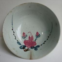 台灣 早期 碗公 加藤鑒 製(直徑15.5cm)請看說明<古早碗> 歷史價格詳細信息