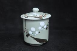 WH9641【四十八號老倉庫】全新 早期 台灣製 手繪 梅花 蓋杯 茶杯 180cc 原瑕 1蓋杯價【懷舊擺飾拍片道具】 歷史價格詳細信息