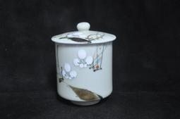 WH9641【四十八號老倉庫】全新 早期 台灣製 手繪 梅花 蓋杯 茶杯 180cc 原瑕 1蓋杯價【懷舊擺飾拍片道具】 歷史價格詳細信息