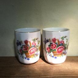 WH9278【四十八號老倉庫】全新 早期 台灣 信佳 迎福杯 茶杯 150cc 2杯價【懷舊擺飾拍片道具】 歷史價格詳細信息