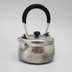 【高級純手工臻品 寶珠型 鏡面錘紋 燒水壺 No.109】足銀純銀999 茶壺  茶具 皇家典藏(信德良行) 歷史價格詳細信息