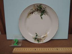 海芋瓷盤 早期台灣慶同製 海芋橢圓形瓷盤 腰子盤- 34*23.5*3.5公分 歷史價格詳細信息