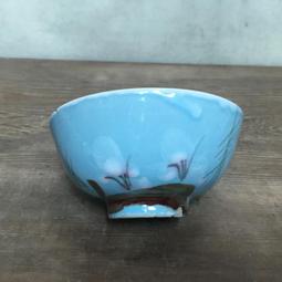 WH12665【四十八號老倉庫】二手 早期 台灣 手繪 紅花 碗 飯碗 有瑕 1碗價【懷舊收藏擺飾道具】 歷史價格詳細信息