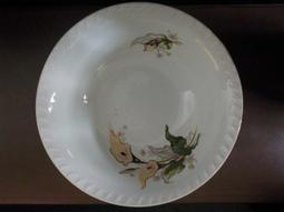 ~~早期 海芋 腰子盤 橢圓形盤  厚  大國瓷器 長約32.5cm(後)~~ 歷史價格詳細信息