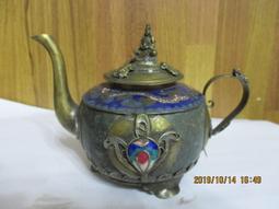 擺飾茶壺-葉子花紋壺(放久當擺飾用) 歷史價格詳細信息