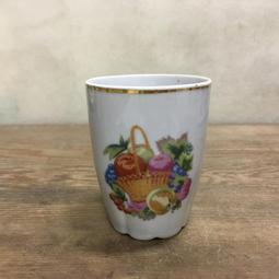 WH11862【四十八號老倉庫】全新 早期 台灣 手繪 青花 胭脂紅 花 碗 麵碗 湯碗 17.3cm 有瑕 1碗價 歷史價格詳細信息