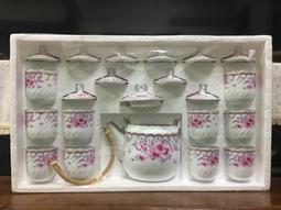 茶壺茶杯組(10)~大同窯~一壺六杯合售~含盒子~延平高中家長會長 歷史價格詳細信息