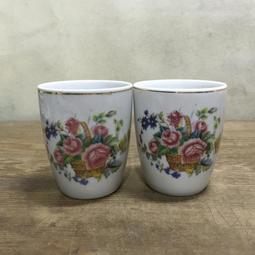 WH14650【四十八號老倉庫】全新 早期 台灣 日本花 高杯 茶杯杯蓋 9.1/7cm【懷舊收藏拍片道具】 歷史價格詳細信息