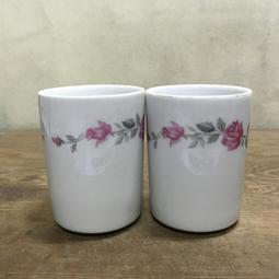 WH14782【四十八號老倉庫】全新 早期 台灣 國際 花 茶杯 170cc 2杯價【懷舊收藏拍片道具】 歷史價格詳細信息