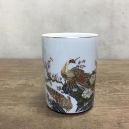 WH17740【四十八號老倉庫】全新 早期 台灣 手繪 梅花 杯 茶杯 縮釉 變形杯 220cc 1杯價【懷舊收藏拍片道 歷史價格詳細信息