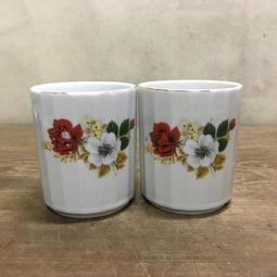 WH14650【四十八號老倉庫】全新 早期 台灣 日本花 高杯 茶杯杯蓋 9.1/7cm【懷舊收藏拍片道具】 歷史價格詳細信息