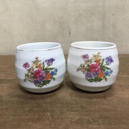 WH14796【四十八號老倉庫】全新 早期 台灣 國際 梅菊花 茶杯 150cc 2-3杯價【懷舊收藏拍片道具】 歷史價格詳細信息