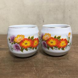 WH12771【四十八號老倉庫】全新 早期 台灣 協明 手繪 蓋印 楓葉 碗 飯碗 11cm 1碗價【懷舊收藏拍片道具】 歷史價格詳細信息