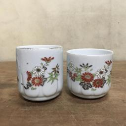 WH14796【四十八號老倉庫】全新 早期 台灣 國際 梅菊花 茶杯 150cc 2-3杯價【懷舊收藏拍片道具】 歷史價格詳細信息
