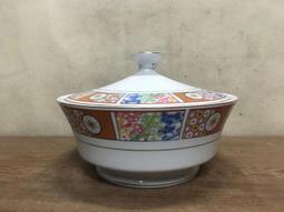 WH16505【四十八號老倉庫】全新 早期 台灣 手繪 胭脂紅 花 碗 麵碗 湯碗公 18.2cm 有瑕 1碗價 歷史價格詳細信息