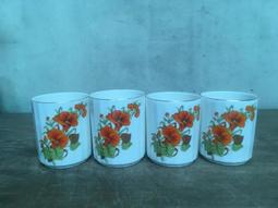 WH16222【四十八號老倉庫】全新 早期 台灣 金義合 紅花 茶杯 160cc 1杯價【懷舊收藏拍片道具】 歷史價格詳細信息