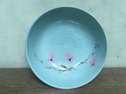 WH12669【四十八號老倉庫】二手 早期 台灣 手繪 胭脂紅 花 碗 飯碗 有瑕 1碗價【懷舊收藏擺飾道具】 歷史價格詳細信息