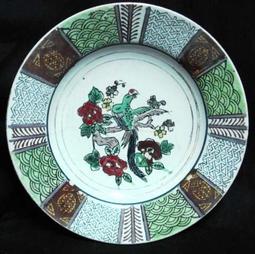 老台灣鶯歌燒彩繪盤 歷史價格詳細信息