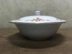 WH16543【四十八號老倉庫】全新 早期 台灣 手繪 胭脂紅 竹花 碗 麵碗 湯碗 17cm 有瑕 1碗價 歷史價格詳細信息