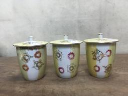 WH13174【四十八號老倉庫】全新 早期 台灣 手繪 胭脂紅 花 碗 麵碗 湯碗 14.7cm 有瑕 1碗價 歷史價格詳細信息